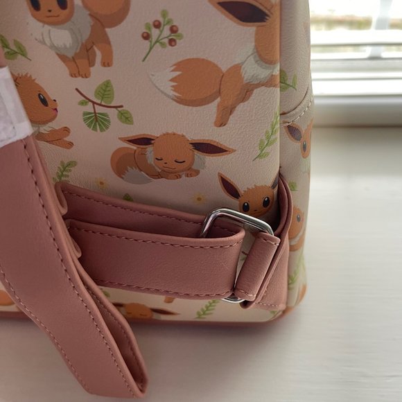 New Loungefly Pokemon Eevee Mini Backpack - Picture 8 of 16